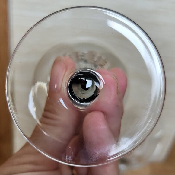 2 Vintage Belfor Crystal Wine Glasses "Exquisite" Series" - Picture 8 of 10